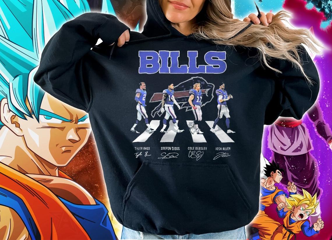 Buffalo Bills Abbey Road signatures shirt t-shirt hoodie