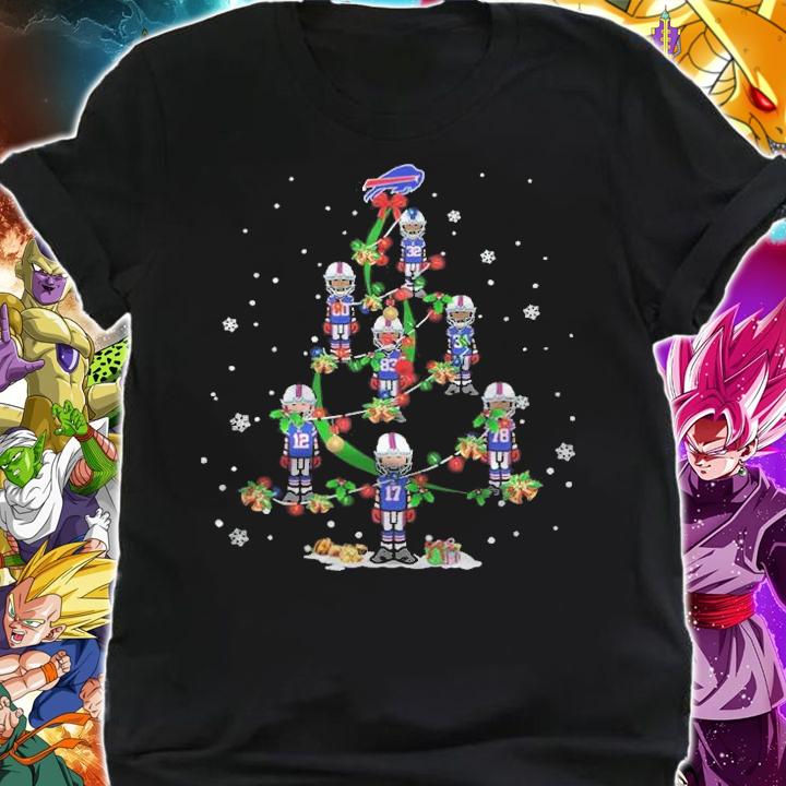 Buffalo Bills Football Team Chibi Christmas Tree Shirt t-shirt shirt
