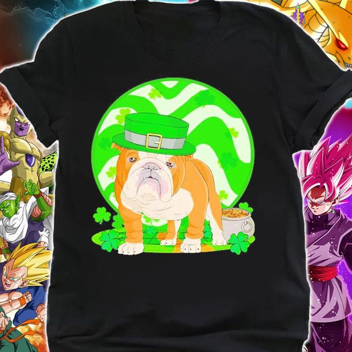 Bulldog St Patrick's Day T-Shirt t-shirt shirt