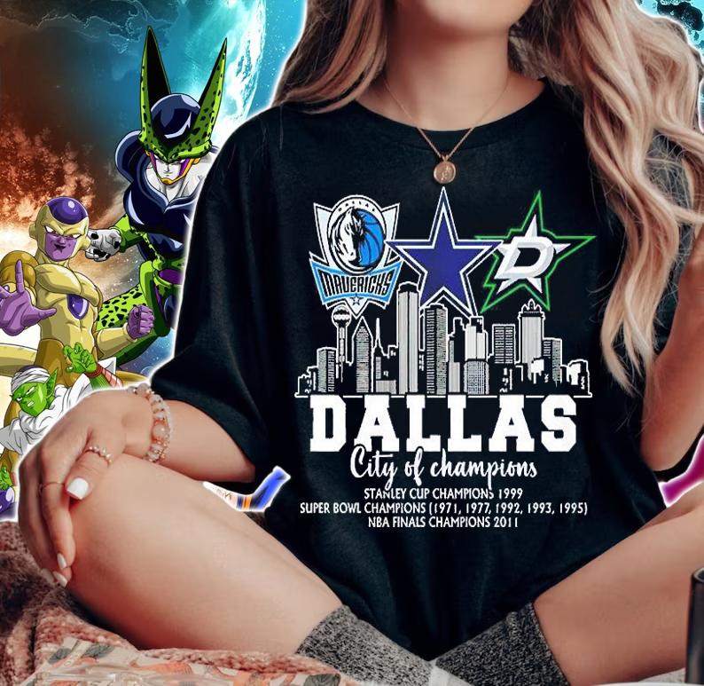 Dallas City Of Champions NBA Final Champions T-Shirt t-shirt woman shirt