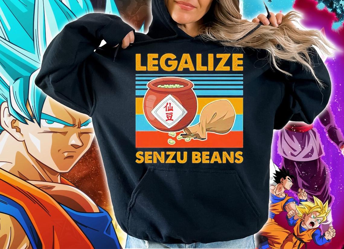 Legalize Senzu Bean Dragon Ball Vintage Shirt t-shirt hoodie
