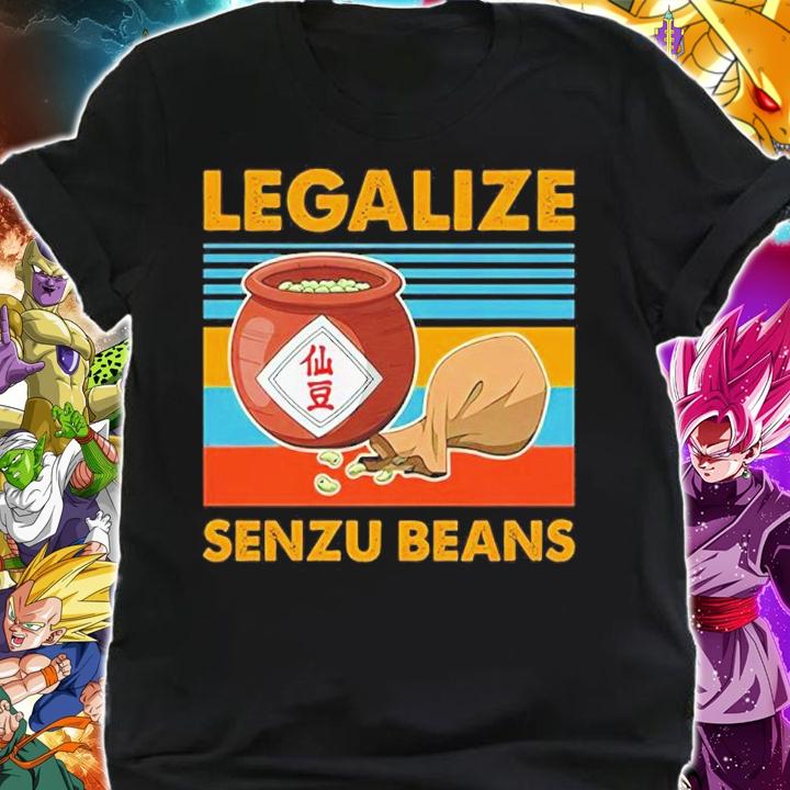 Legalize Senzu Bean Dragon Ball Vintage Shirt t-shirt shirt