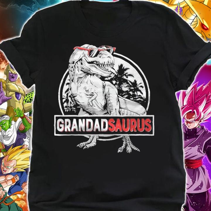 Mens Grandadsaurus T Rex Dinosaur Funny Fathers Day For Grandpa Shirt t-shirt shirt