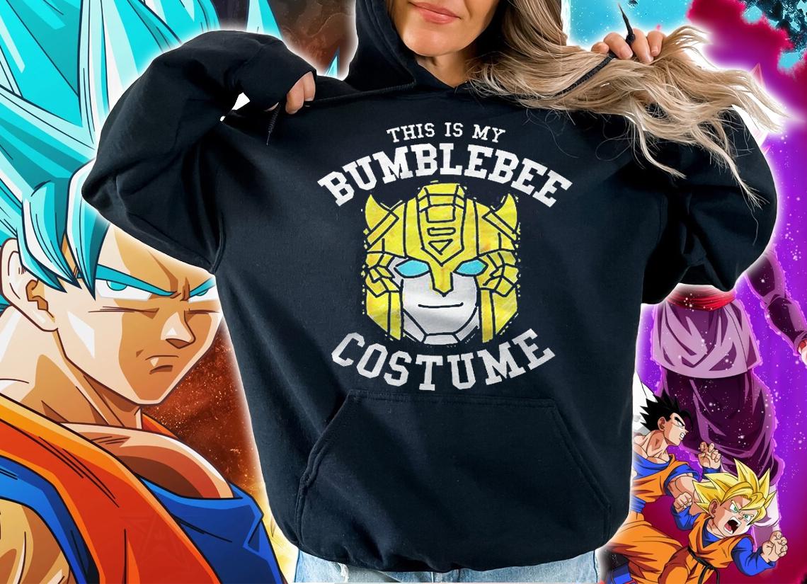 Transformers Halloween This Is My Bumblebee Costume Raglan Baseball Shirt t-shirt hoodie