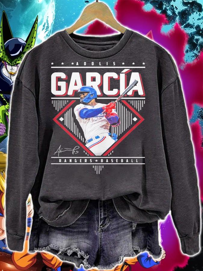 Adolis Garcia Texas Rangers Baseball Signature t-shirt sweatshirt