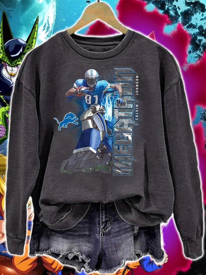 Calvin Johnson Megatron Detroit Lions t-shirt sweatshirt