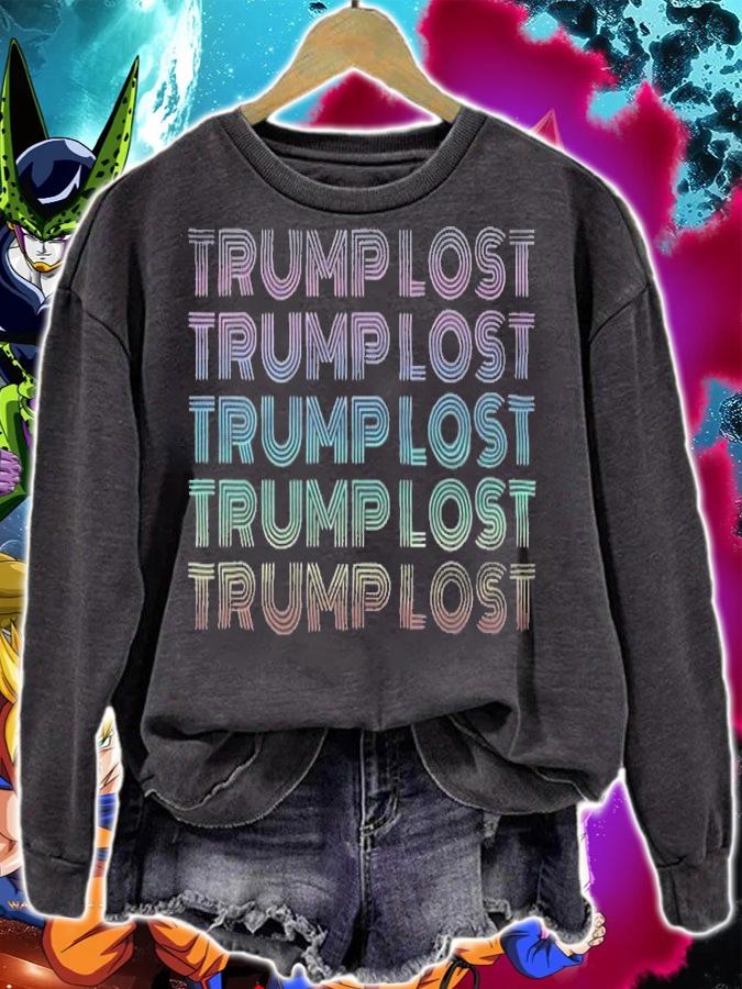 F Joe Biden trump Lost Funny 2020 Election Biden Won T-Shirt t-shirt sweatshirt