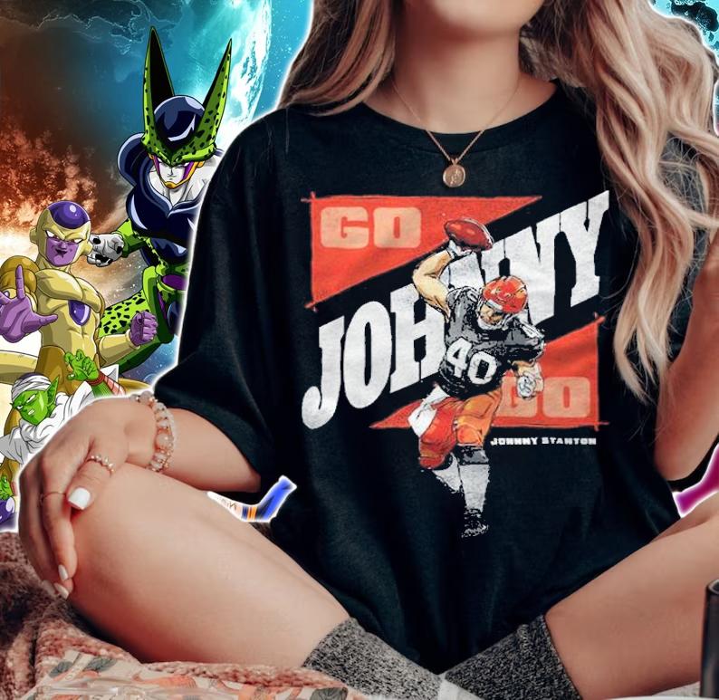 Johnny Stanton Go Johnny Go Cleveland Football Shirt t-shirt woman shirt