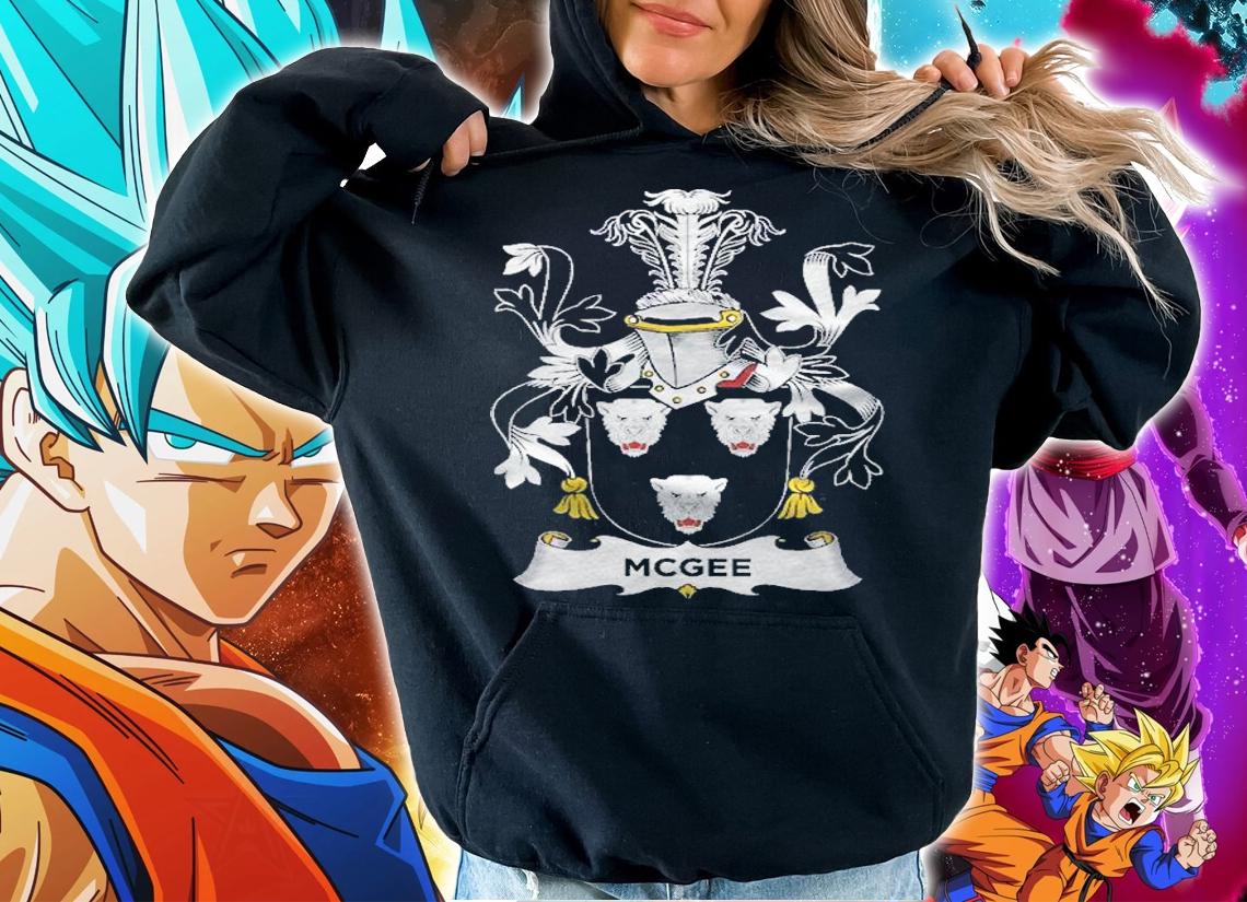 Mcgee Coat Of Arms  Family Crest Shirt t-shirt hoodie