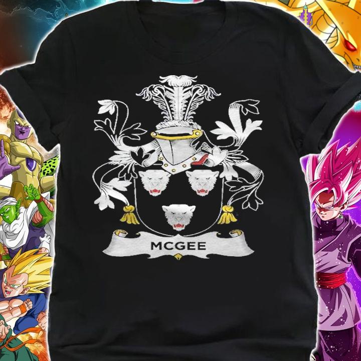 Mcgee Coat Of Arms  Family Crest Shirt t-shirt shirt