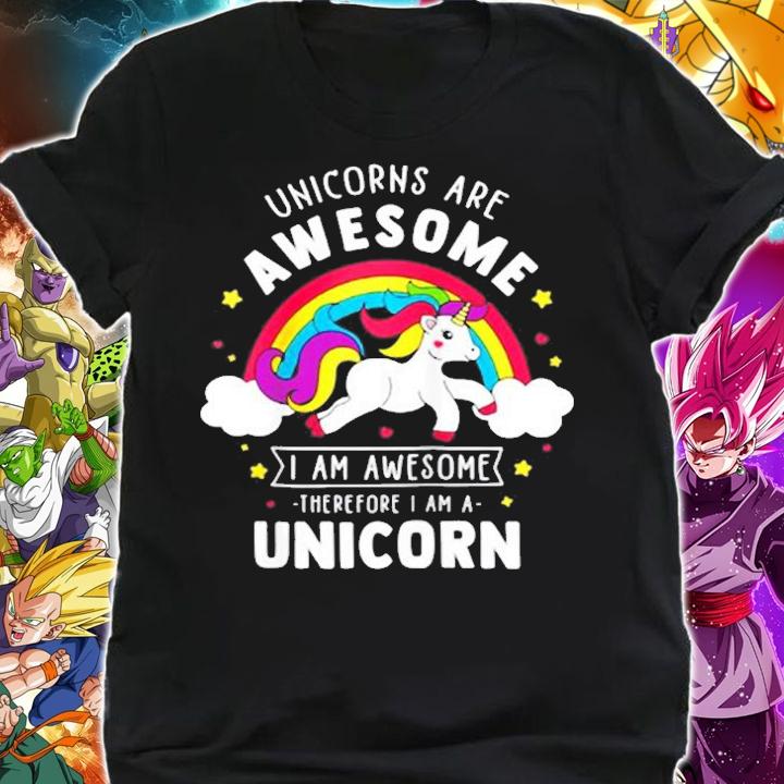 Unicorns Are Awesome Im A Unicorn  Funny Rainbow Gift Raglan Baseball T-Shirt t-shirt shirt
