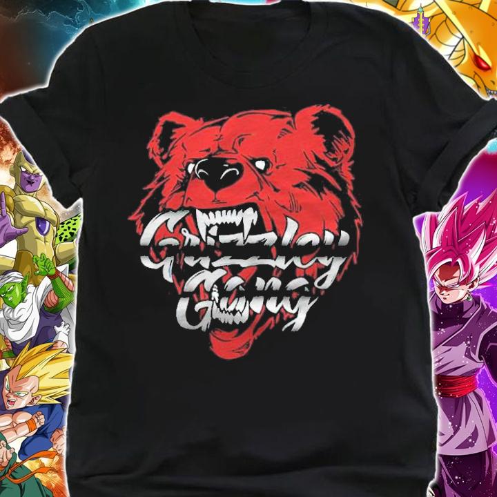 Grizzley gang red Bear T-shirt t-shirt shirt