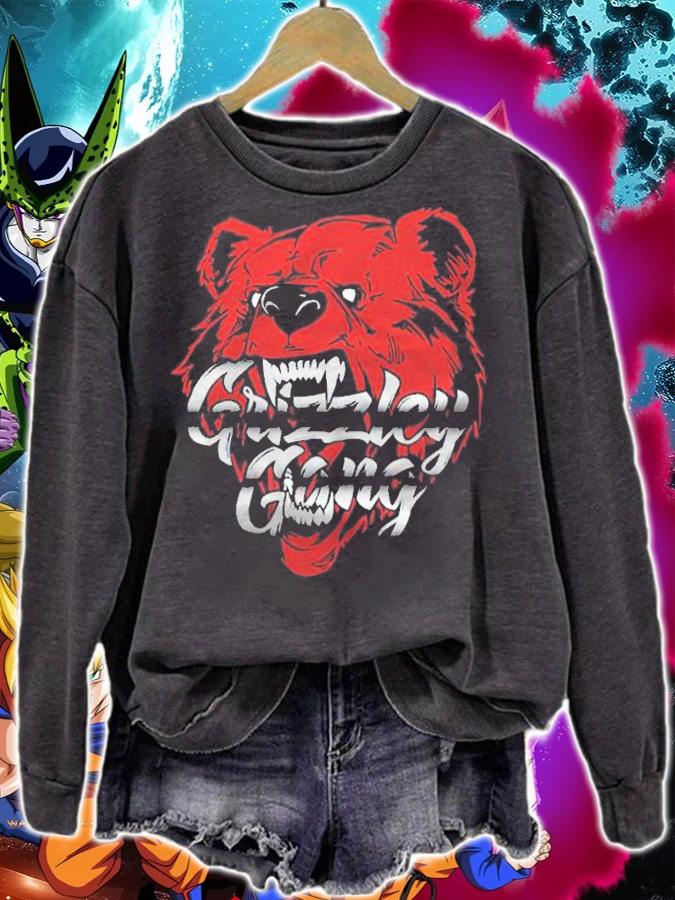 Grizzley gang red Bear T-shirt t-shirt sweatshirt