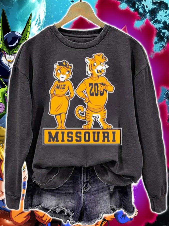 Truman The Missouri Tiger Mascot And His Girlfriend Shirt t-shirt sweatshirt