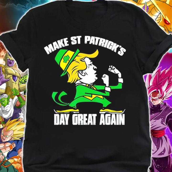 Trump Irish Make ST Patrick's Day Great Again Shirt t-shirt shirt