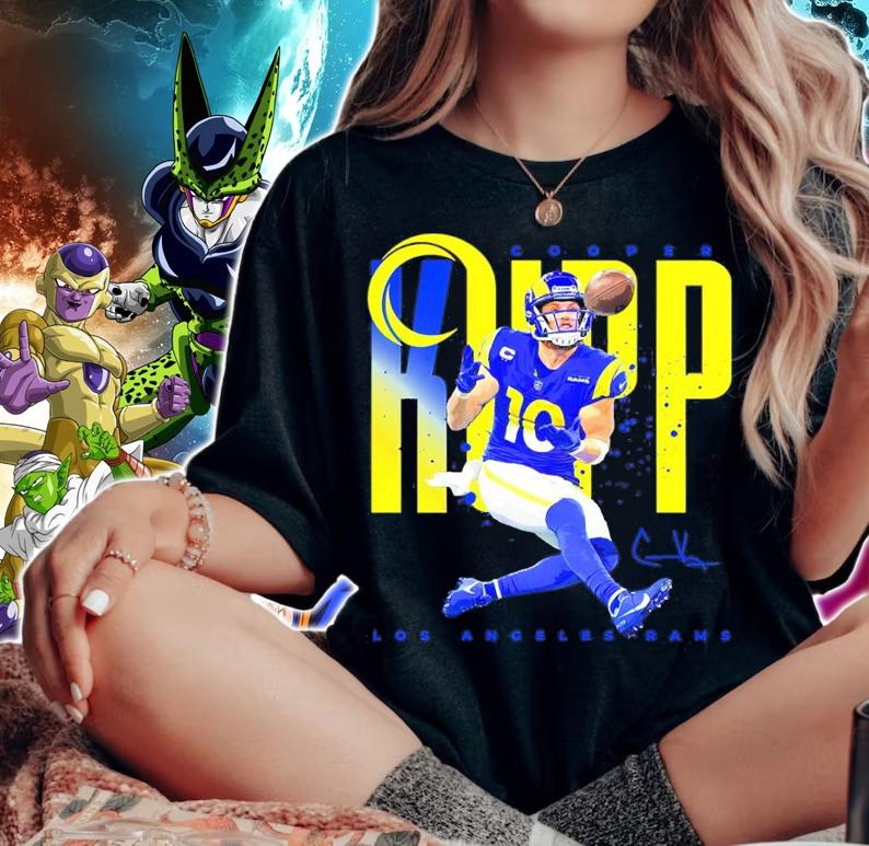 Cooper Kupp Los Angeles Rams signature shirt t-shirt woman shirt