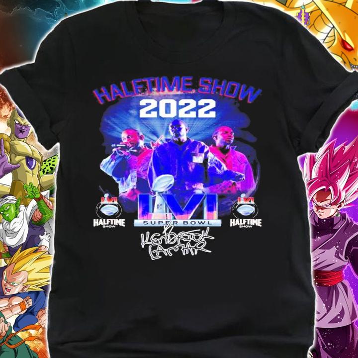 Official Halftime Show 2022 LVI Super Bowl Kendrick Lamar Signatures Shirt t-shirt shirt