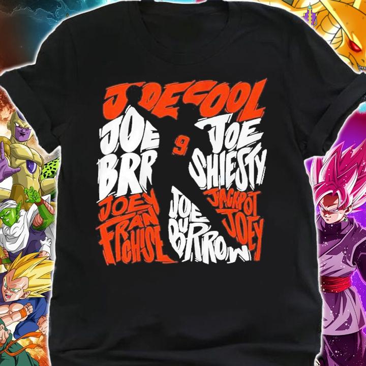 Cincinnati Bengals Joe Burrow Nicknames Shirt t-shirt shirt