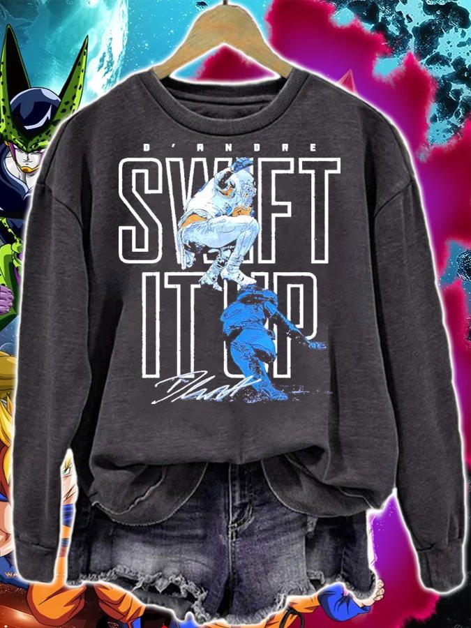 D'Andre Swift Swift It Up Detroit Football Shirt t-shirt sweatshirt
