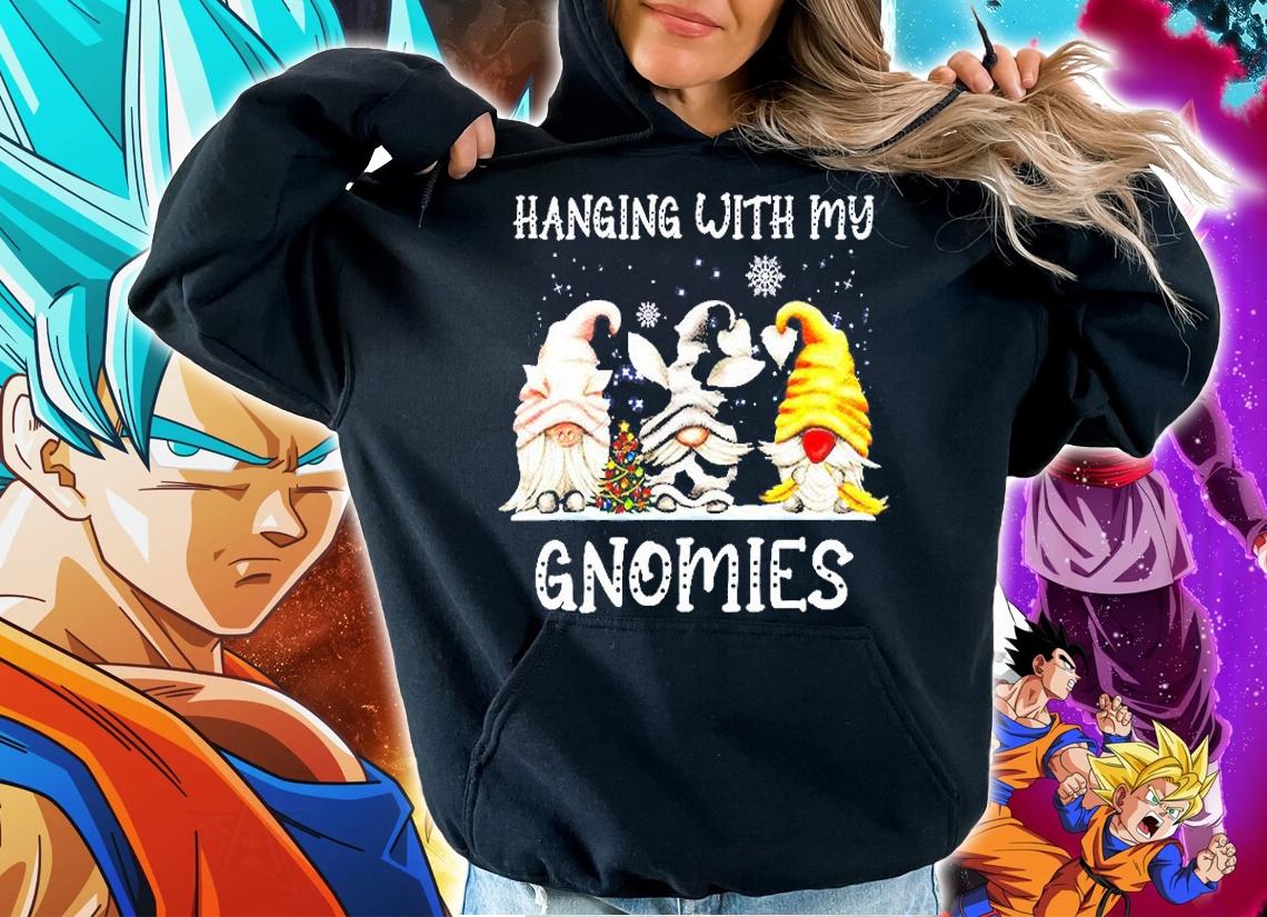 Hanging With My Gnomies Christmas T-Shirt t-shirt hoodie