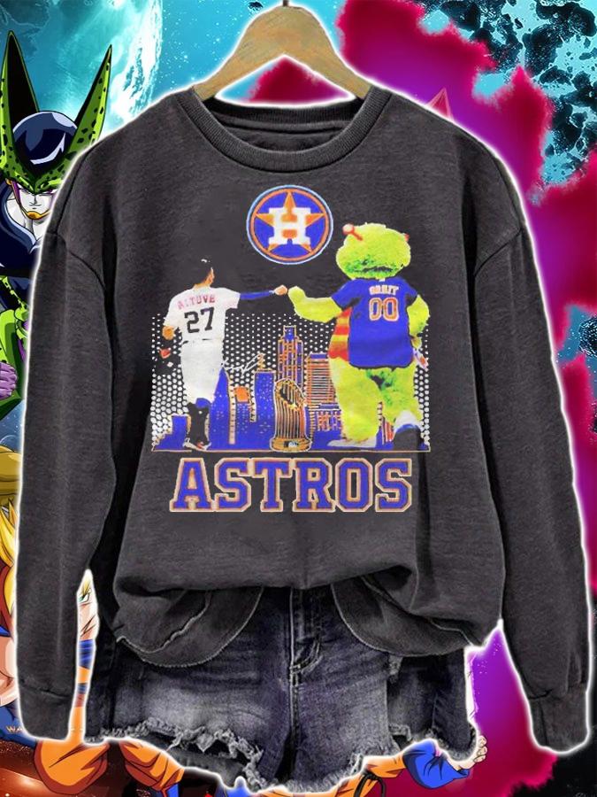 Houston Astros Jos Altuve and Orbit signature T-shirt t-shirt sweatshirt