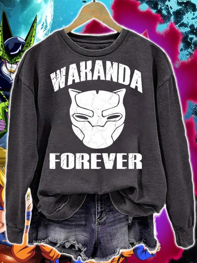 Wakanda Forever Black Panther T-Shirt t-shirt sweatshirt