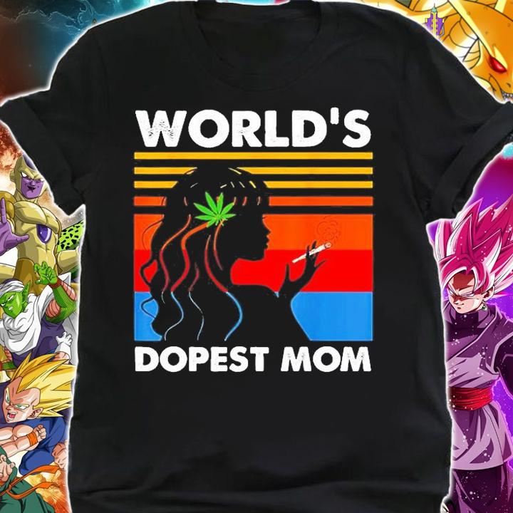 Worlds Dopest Mom Weed Soul Cannabis T-Shirt t-shirt shirt