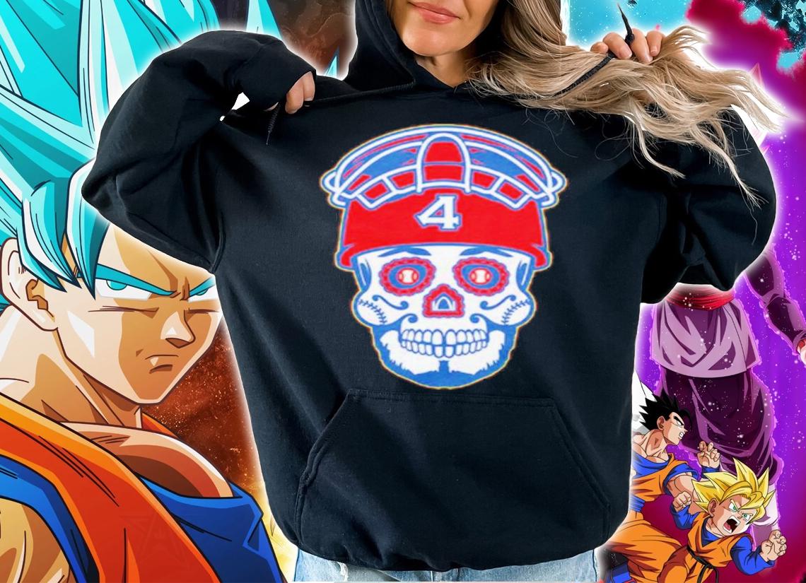 Yadier Molina Sugar Skull Baseball Shirt t-shirt hoodie