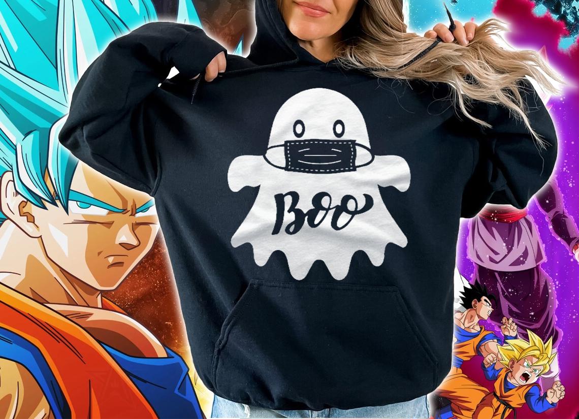 Funny Halloween Cute Boo Ghost In Face Mask 2021 Ver2 Shirt t-shirt hoodie