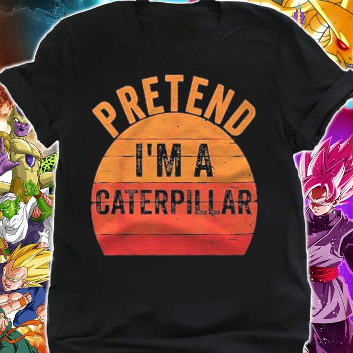 Funny Lazy Halloween Costume Gift Pretend Im A Caterpillar Shirt t-shirt shirt