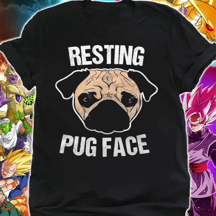 Funny Resting Pug Face Shirt t-shirt shirt