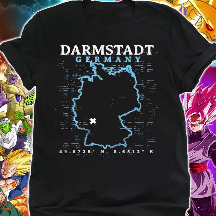 Germany Darmstadt City Of Darmstadt T-shirt t-shirt shirt