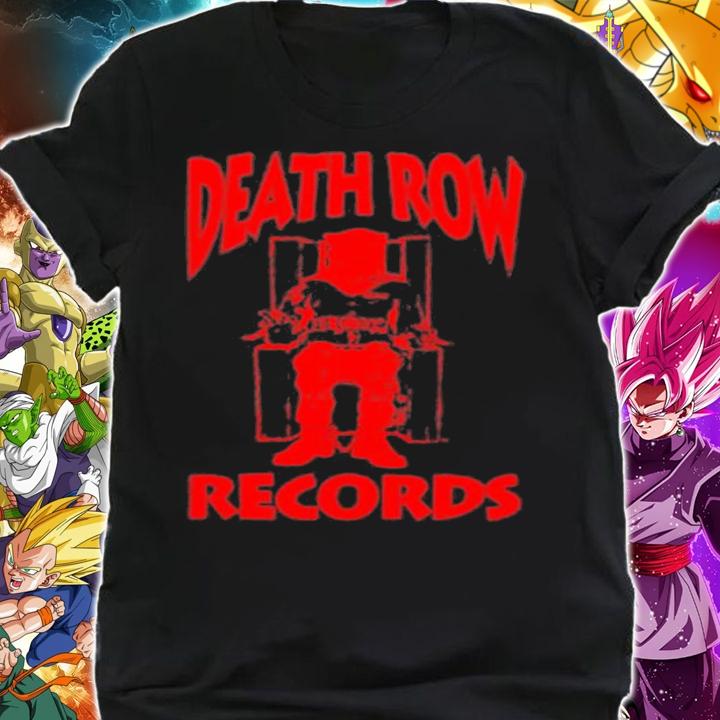 Death Row Records Red T-Shirt t-shirt shirt