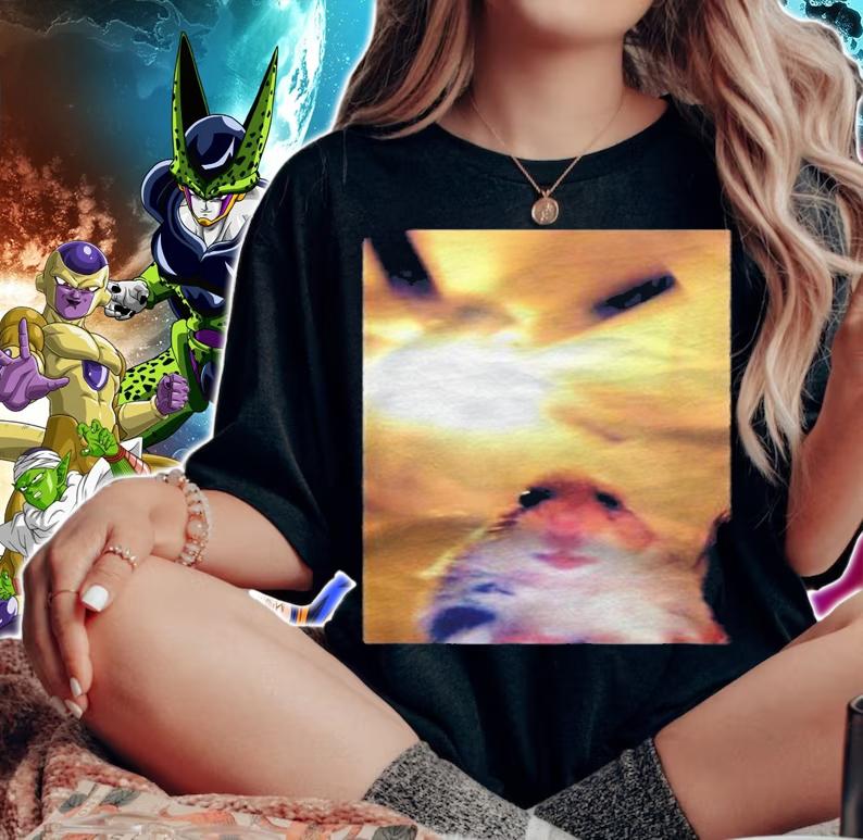 Meme Hamster Staring Front Camera Shirt t-shirt woman shirt