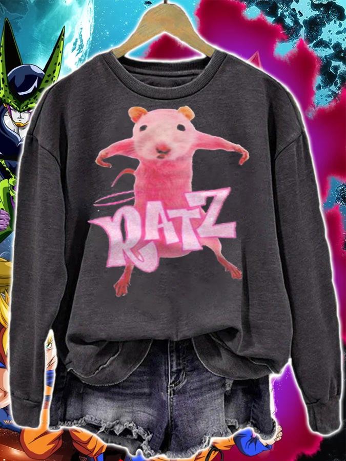 Ratz pink funny T-shirt t-shirt sweatshirt