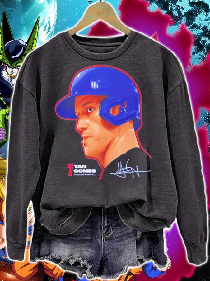 Yan Gomes Chicago Cubs Baseball Signatures Shirt t-shirt sweatshirt