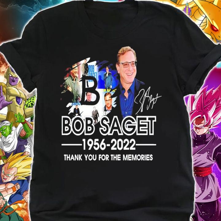 Bob Saget 1956 2022 Signature Thank You For The Memories t-shirt shirt