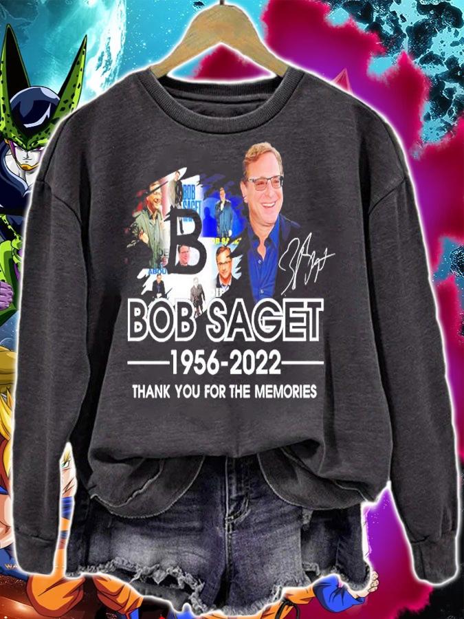 Bob Saget 1956 2022 Signature Thank You For The Memories t-shirt sweatshirt