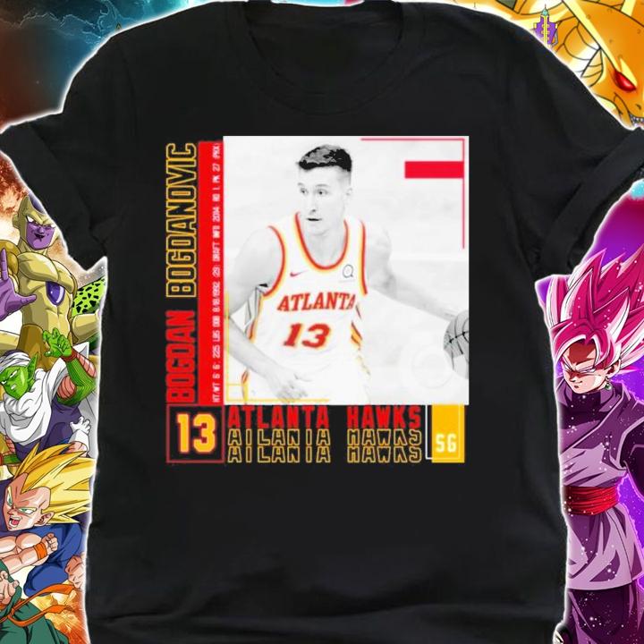 Bogdan Bogdanovic 13 Atlanta Hawks Basketball t-shirt shirt