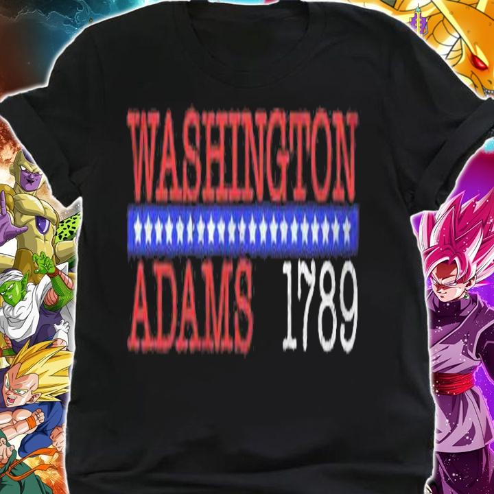 George Washington And John Adams Campaign Design 1789 Ver2 T-shirt shirt