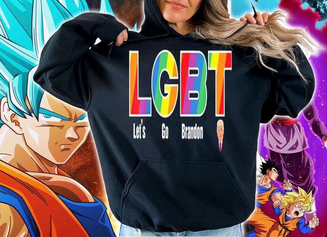 LGBT Let's Go Brandon Trump Conservative Anti Liberal T-Shirt hoodie