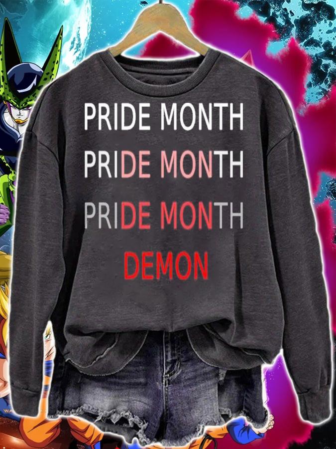 LGBTQ Pride Month Demon Shirt sweatshirt