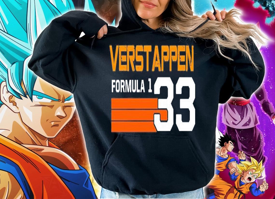 Max Verstappen Formula 1 33 T-Shirt hoodie