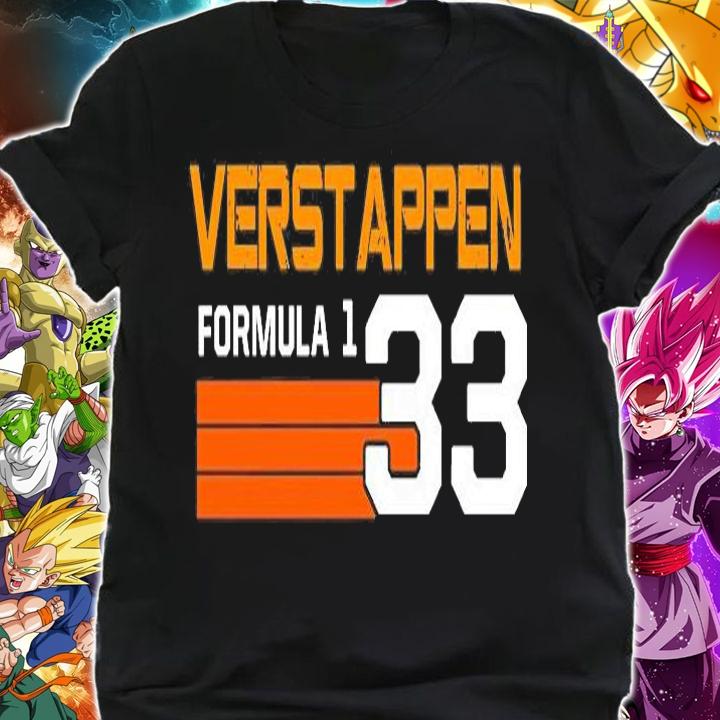 Max Verstappen Formula 1 33 T-Shirt shirt