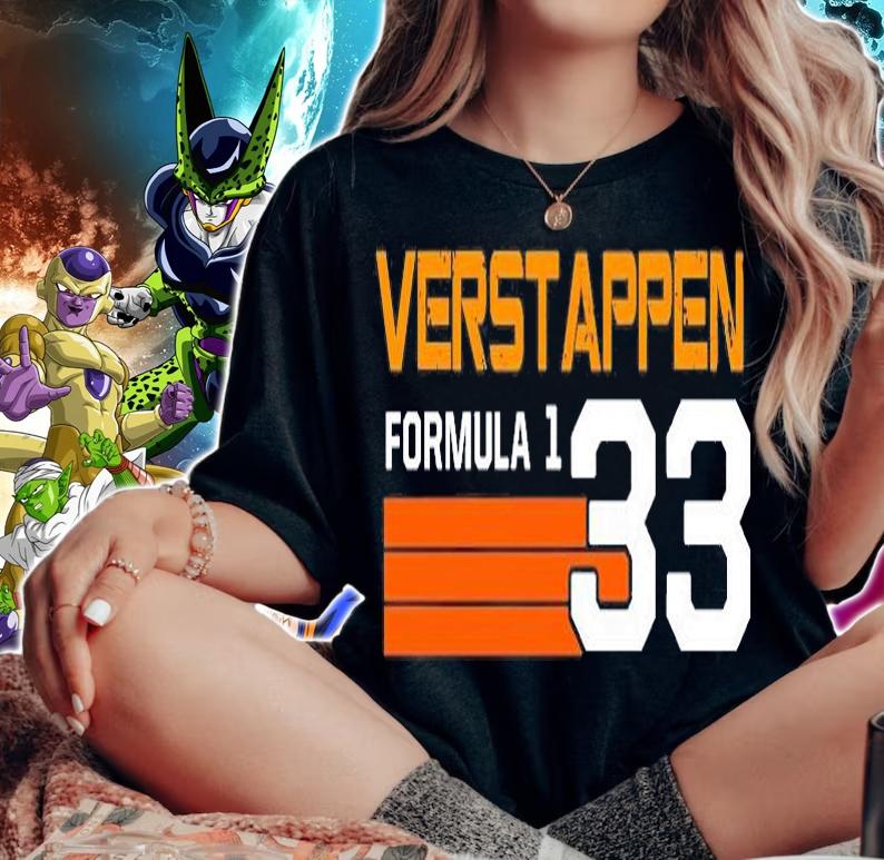 Max Verstappen Formula 1 33 T-Shirt woman shirt