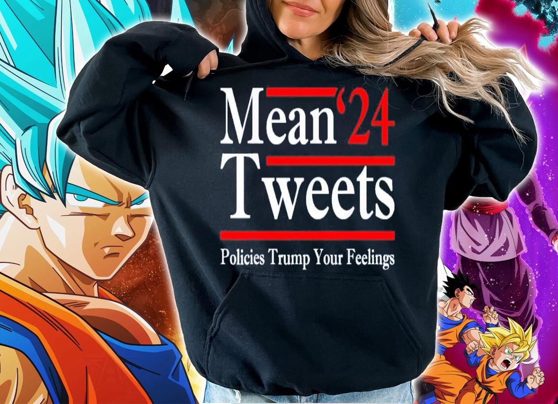 Mean Tweets 2024 Pro Donald Trump '24 Anti Biden Shirt hoodie