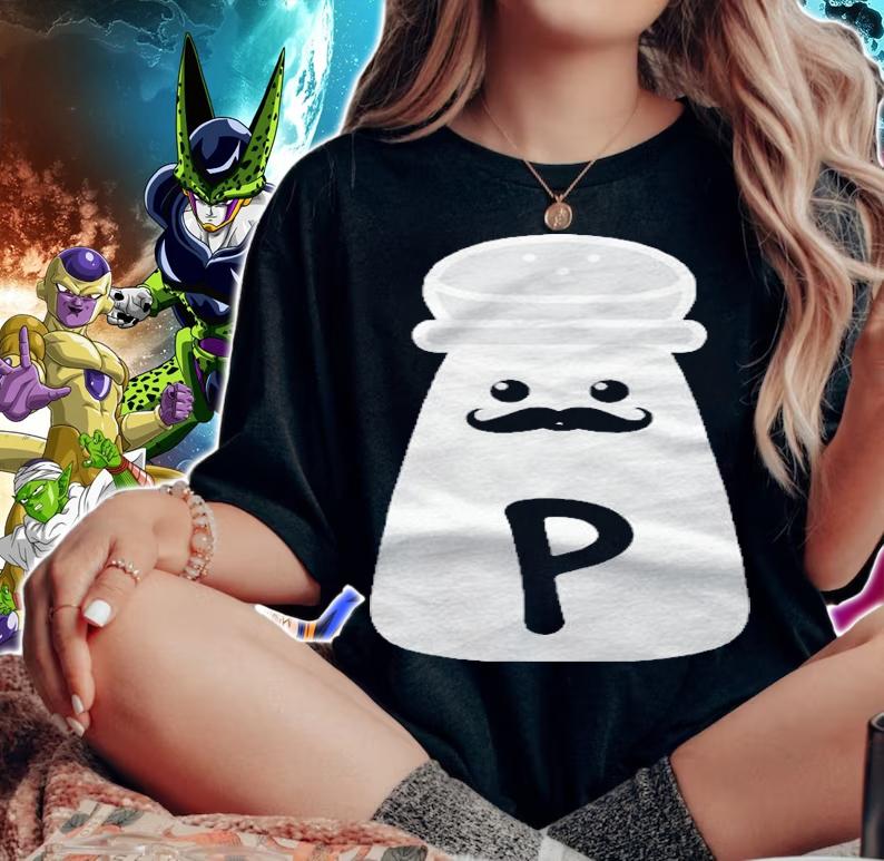 Salt And Pepper Costume Matching Friend Suits Halloween Shirt woman shirt