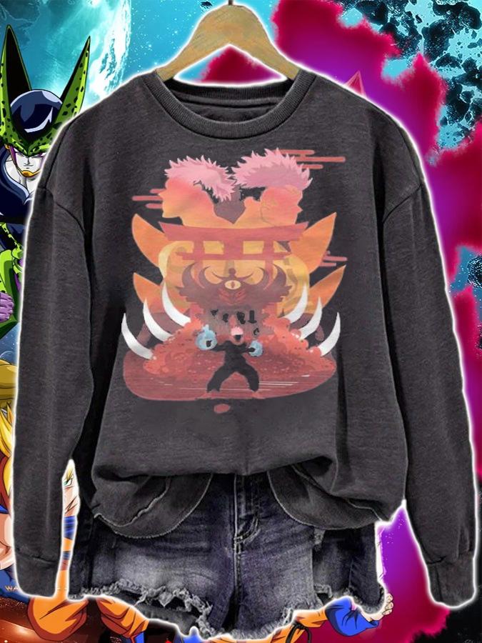Jujutsu Kaisen Itadori and Sukuna Japanese style T-shirt sweatshirt