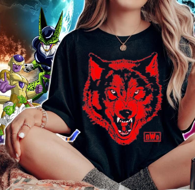 NWO Red Wolfpack New World Shirt woman shirt