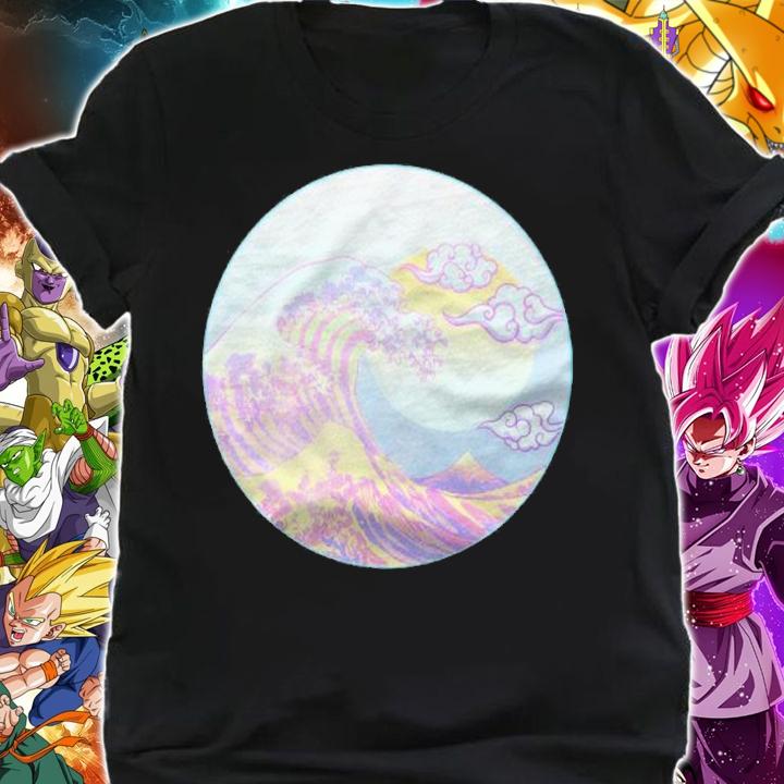 Pastel Goth Great Wave Off Kanagawa Japan Shirt shirt